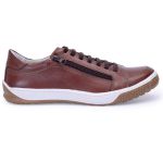 Sapatenis Masculino Casual Masculino De Couro Bmbrasil Sapatenis 608/05 Brown