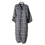 Kimono Yu Tweed Índigo Dragão Imperial Prata