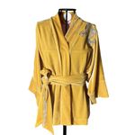 Kimono Jin Veludo Amarelo-Ouro Dragão Folk2