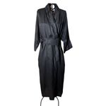 Kimono Yin-Yang Linho Preto Dragão da Meia Noite