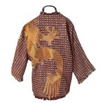 Kimono Yang Tweed Terracota Coleção Terras Abraço do Dragão Cobre