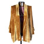 Kimono Jin Veludo Caramelo Dragão Folk1 