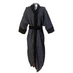 Kimono O Dragão nos Jardins Suspensos Tulipa Negra (Queen of Night) Dragão Metálico Cobre