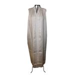 Kimono Yin Linho Fendi Dragão Prata-Rosê