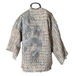Kimono Yang Tweed Confeitaria Abraço do Dragão Prata