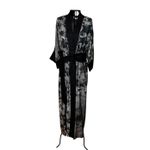 Kimono Viscose O Dragão e as Galáxias Via Láctea Dragão Gênesis Preto