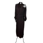 Kimono Tsuki Viscose Preto Dragão do Gelo