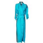 Kimono Nami Crepe Azul-Turquesa Dragão Folk2
