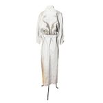 Kimono Yin-Yang Linho Cru Dragões-do-Mar Ouro Velho