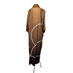 Kimono Viscose Voar Terracota Variante Verão