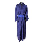 Kimono Nami Crepe Azul Royal Dragão Gigante Cobre 