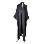 Kimono Tsuki Viscose Georgete Preto Dragão Gigante Cobre