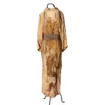 Kimono Nami Crepe Golden Dragão Gigante Cobre - Coleção Terras