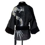 Kimono O Dragão nos Jardins Suspensos Tulipa Negra (Queen of Night)