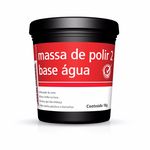 Massa De Polir Nº2 Base D´água Maxi Rubber 1kg