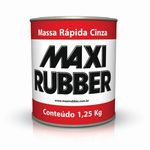 Massa Rapida Cinza Maxi Rubber 1,25kg