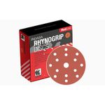 Disco Hookit 6" P500 6f Rhynogrip Red Indasa