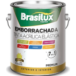 Tinta Emborrachada Branco Neve 3,6L - Brasilux 