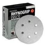 Disco Hookit P220 6F Rhynogrip White 6" - Indasa