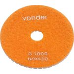 Disco Lixa Diamantado para Marmore Umido 4" G1000 - Vonder