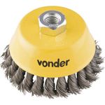 Escova de Aço Circular Torcida Copo 3" - Vonder