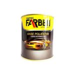 Tinta Poliester Cinza Barium Metalico Honda - 900ml - Farben