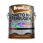 Esmalte Sintetico Dupla função Preto 3,6L - Brasilux