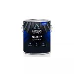 Tinta Poliester Vermelho Tropic Lisa HN13 900ml Autoluks
