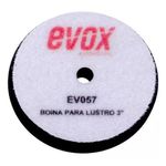 Boina Espuma Lustro Preta 3" - Evox