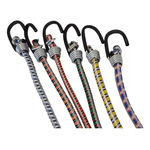 Cabo Elástico Extensor Bagageiro Carga 2M x 10MM com Ganchos - Kit com 4 Unidades - Lotus