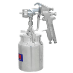 Pistola de Pintura Sucção com Regulador 1.6 1L Alta Produção - Pdr
