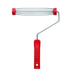 Rolo de La de Carneiro baixa 23cm Antigotas com Cabo- Atlas