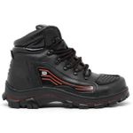 Bota Bell Boots Adventure/Motoqueiro 2050 - Preto/Vermelho 