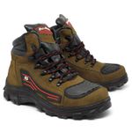 Bota Bell Boots Adventure/Motoqueiro 2050 - Osso/Vermelho