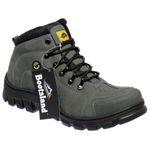 Bota Coturno Adventure Bootsland Trilha Masculino Confort Top Em Couro