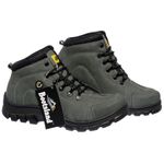 Bota Coturno Adventure Bootsland Trilha Masculino Confort Top Em Couro