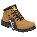 Bota Coturno Adventure Bootsland Trilha Masculino Confort Top Em Couro
