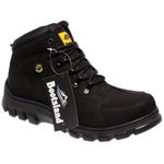 Bota Coturno Adventure Bootsland Trilha Masculino Confort Top Em Couro