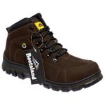 Bota Coturno Adventure Bootsland Trilha Masculino Confort Top Em Couro