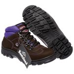 Bota Coturno Botinha Adventure Bootsland Feminino Confort Top Em Couro