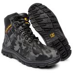 Bota Coturno Bootsland Masculina Em Couro Tamanho Especial! 