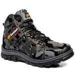 Bota Coturno Bootsland Adventure Masculina Em Couro Original Top Estilosa!
