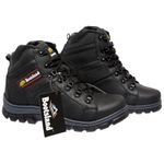 Bota Coturno Bootsland Carbon Masculina Couro Tam. Especial!