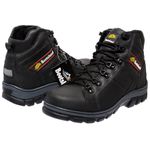 Bota Coturno Bootsland Carbon Masculina Couro Tam. Especial!