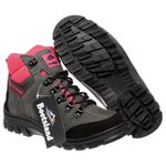 Bota Coturno Adventure Bootsland Feminina em Couro Trilha TOP!