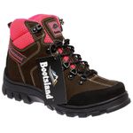 Bota Coturno Adventure Bootsland Feminina em Couro Trilha TOP!