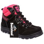 Bota Coturno Adventure Bootsland Feminina em Couro Trilha TOP!