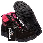 Bota Coturno Adventure Bootsland Feminina em Couro Trilha TOP!