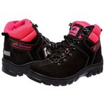 Bota Coturno Adventure Bootsland Feminina em Couro Trilha TOP!