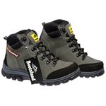 Bota Trilha Adventure Bootsland Masc. Em Couro Tam Especial!